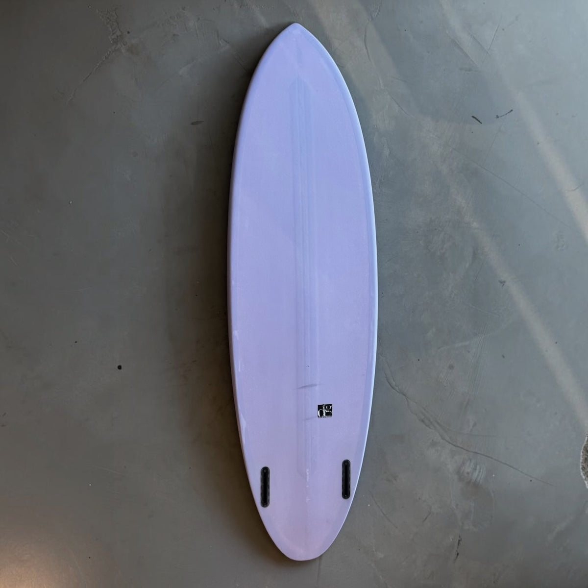 6'8 MID TWIN (EPOXY) - PURPLE back