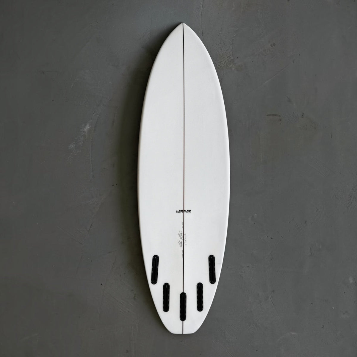 5'7 CHEAT CODE - GREEN DECK bottom