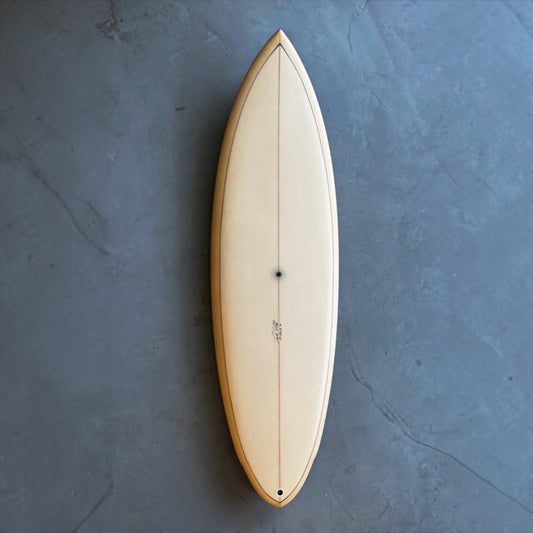 5'7 PINDROPS - LIGHT ORANGE front