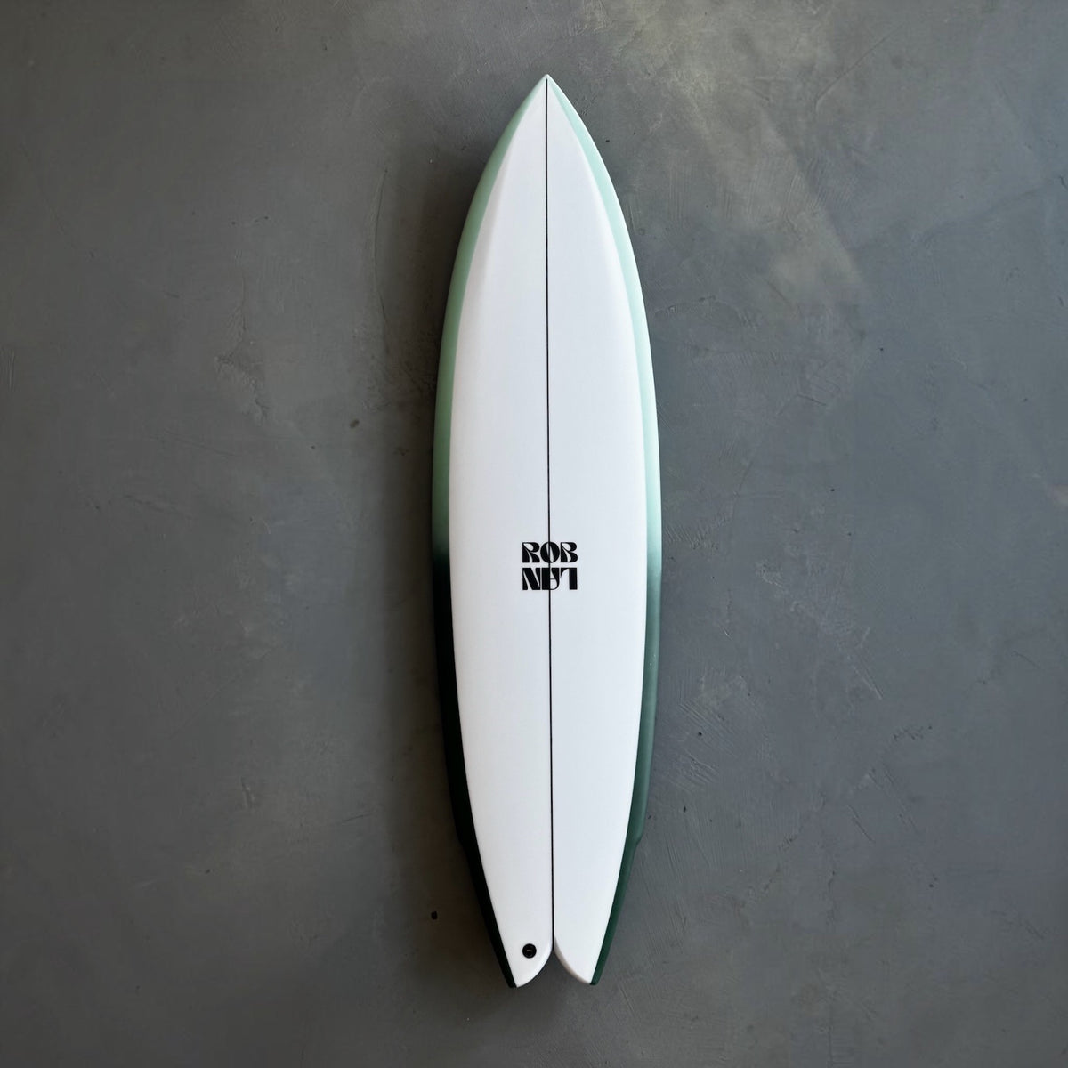 6'0 Rob Lan WTT Surfboard top