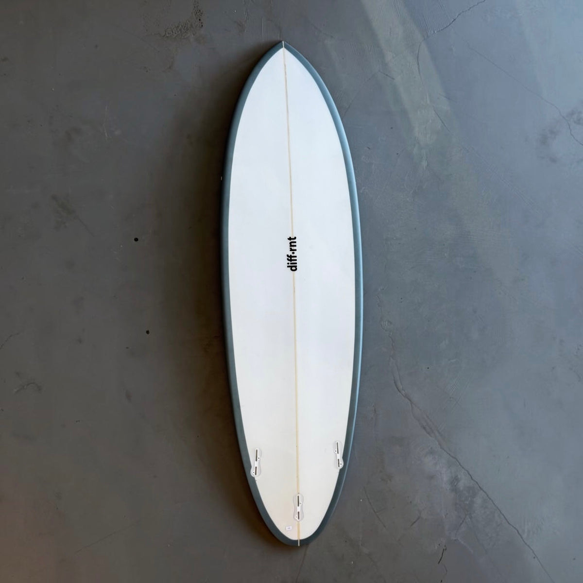 6'6 MID TRI - GREY BLUE back