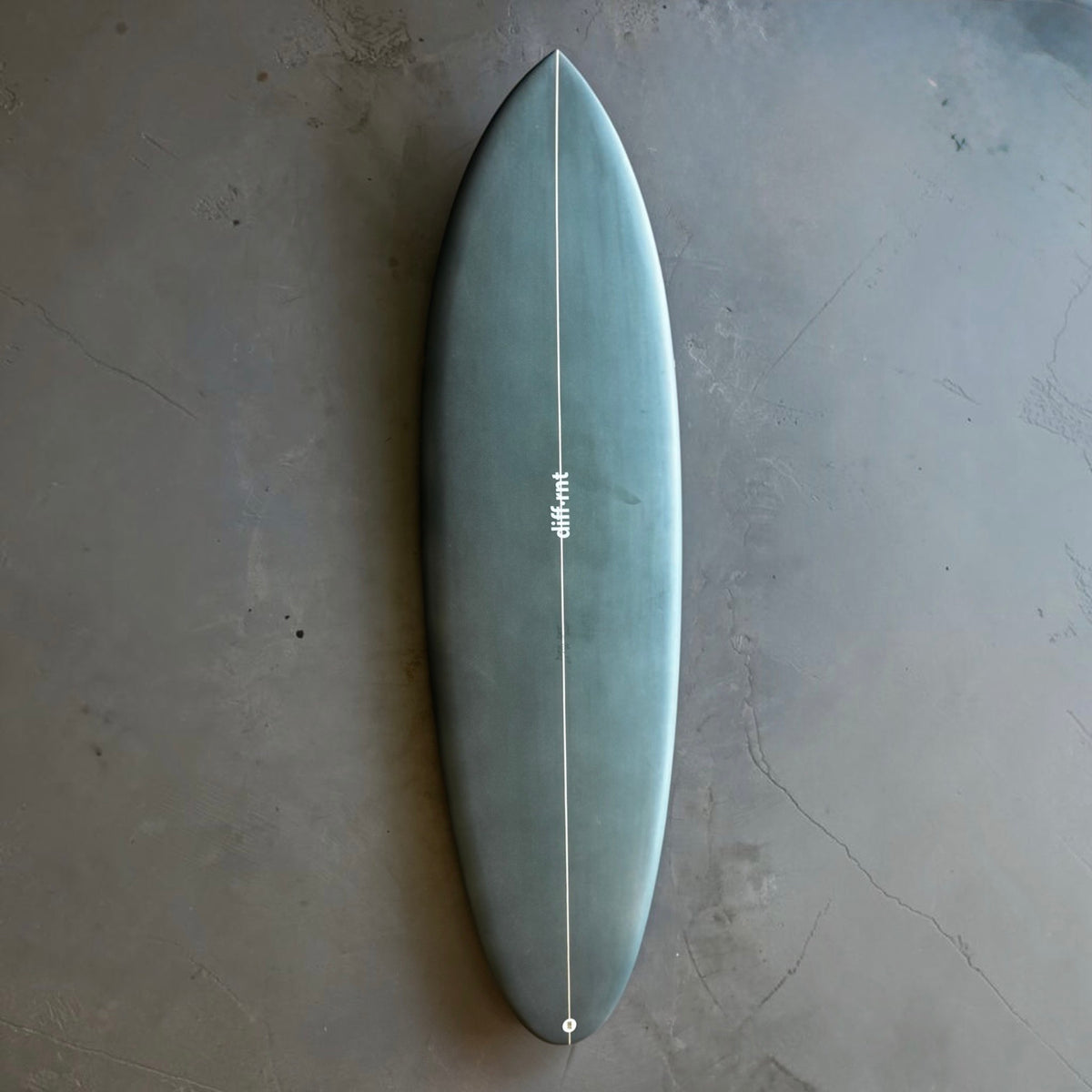 6'6 MID TRI - GREY BLUE front