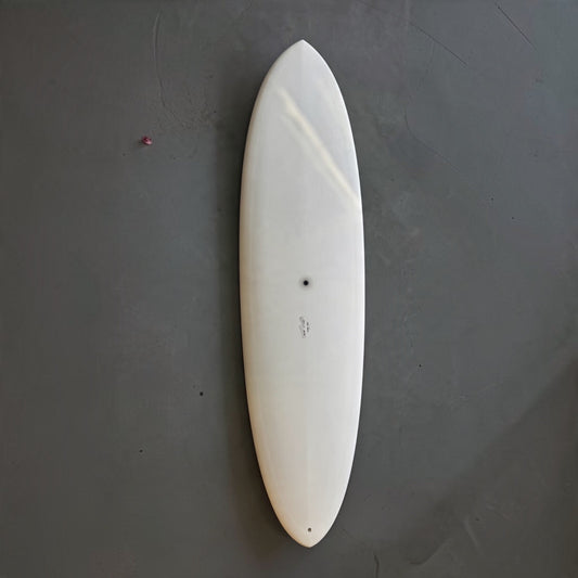 6'6 SUSHI ROLL YELLOW BOTTOM surfboard front
