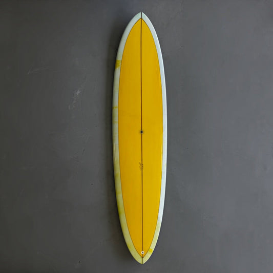 7'6 SUSHI ROLL - YELLOW ACID BOTTOM - top