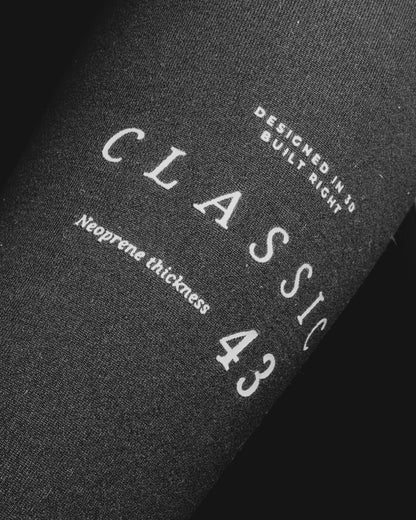 CLASSIC - Back Zip 4/3mm (Men) ('26)