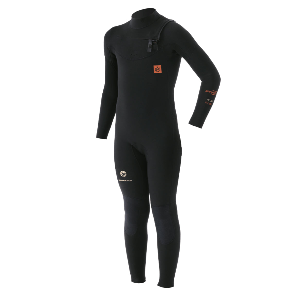 SEAFARER GROMS - Front Zip 4/3mm