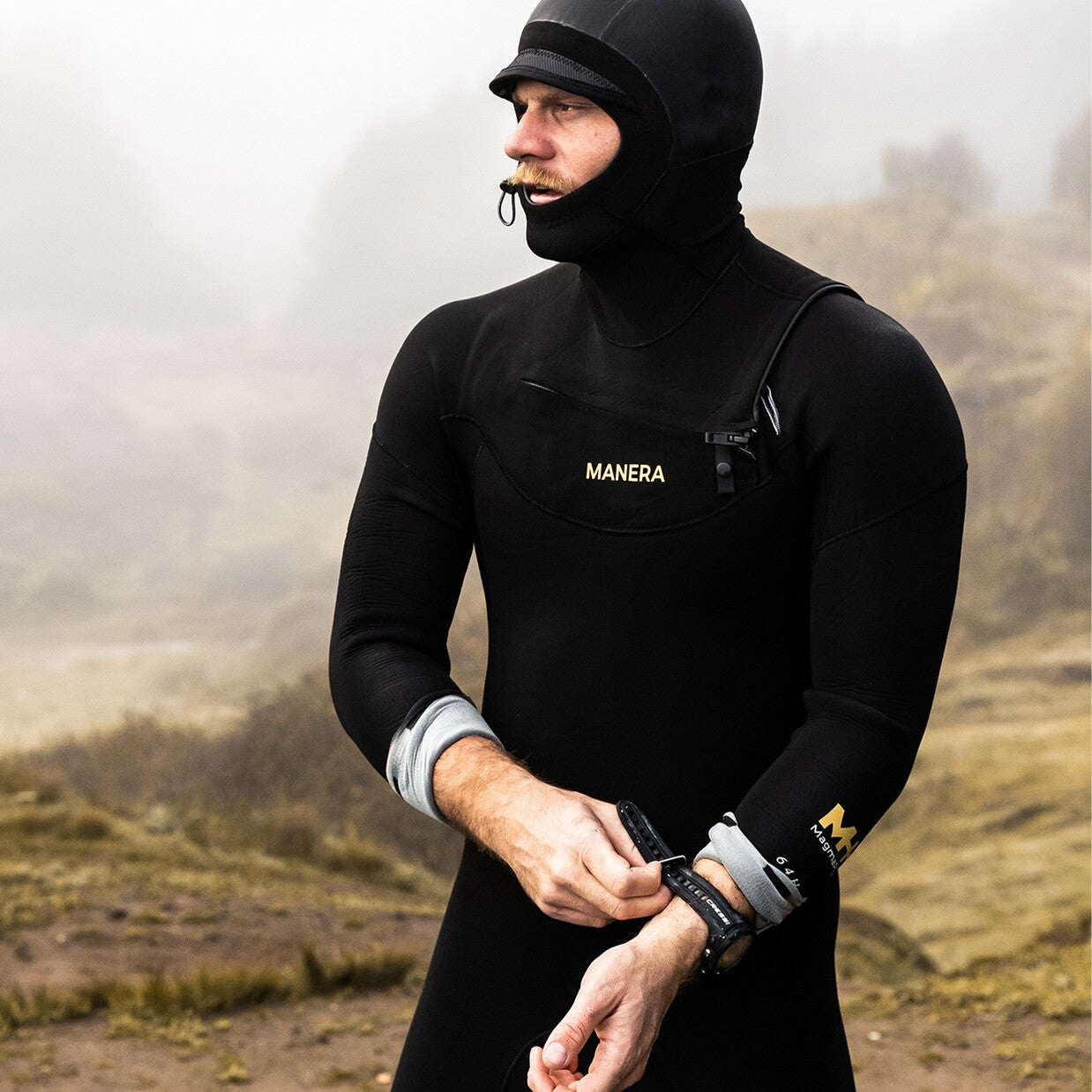 Manera MAGMA Hooded - Front Zip 6/4mm (Men)