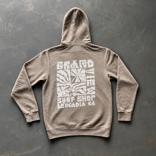 Grandviewsurf Shop Hoodie Cement Back