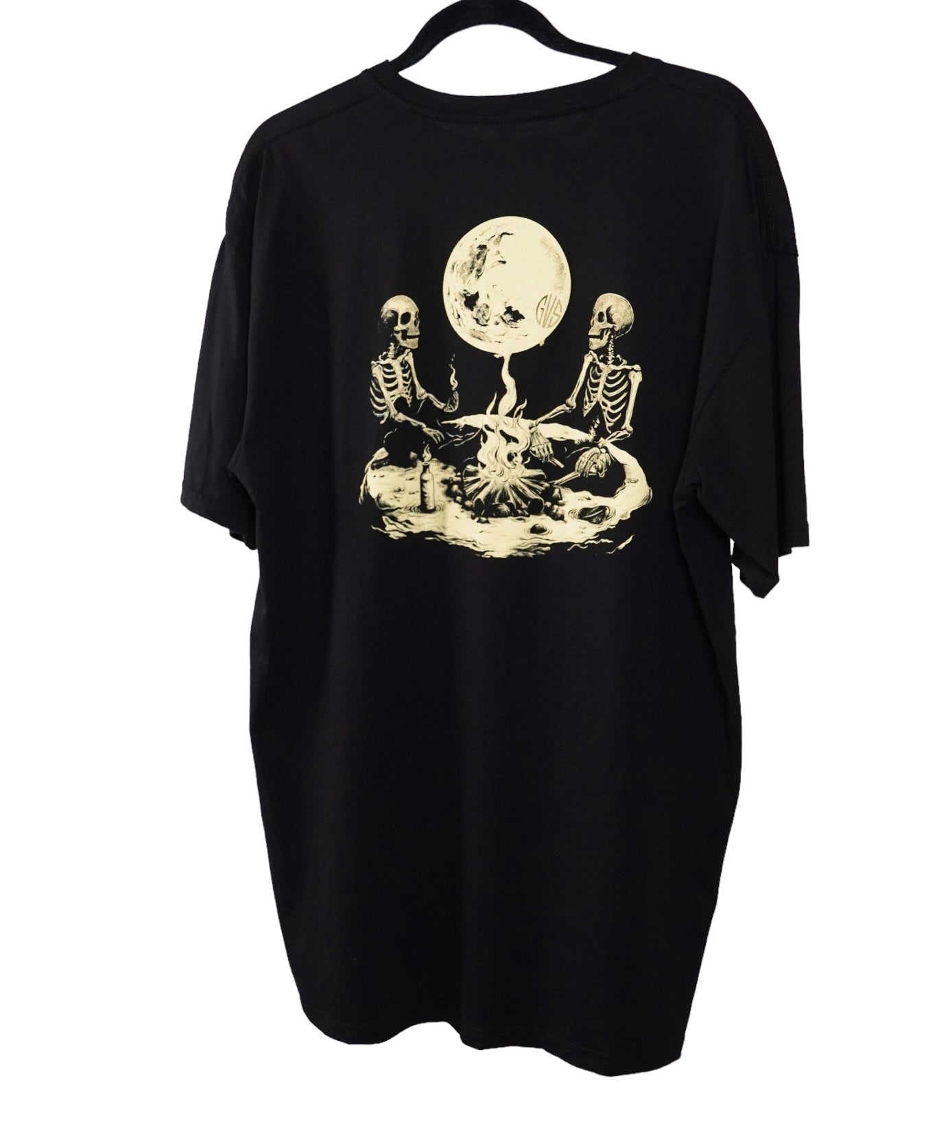 Skeleton Campfire T (Beige)