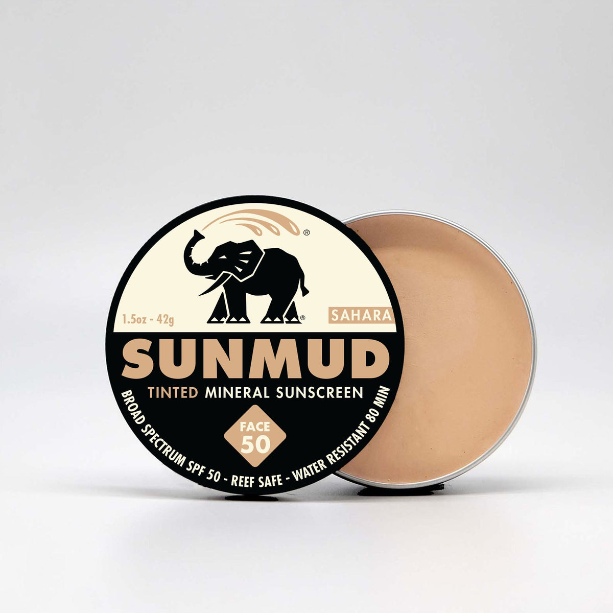 SUNMUD Mineral Sunscreen Tin - Sahara